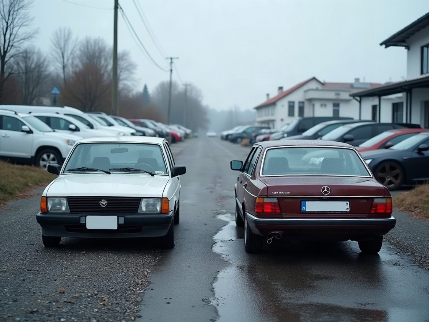 Used hatchback and sedan on the BK-TON d.o.o. lot